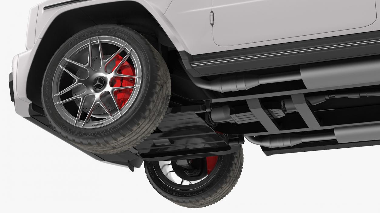 Mercedes-Benz G63 AMG SUV Rigged 3D