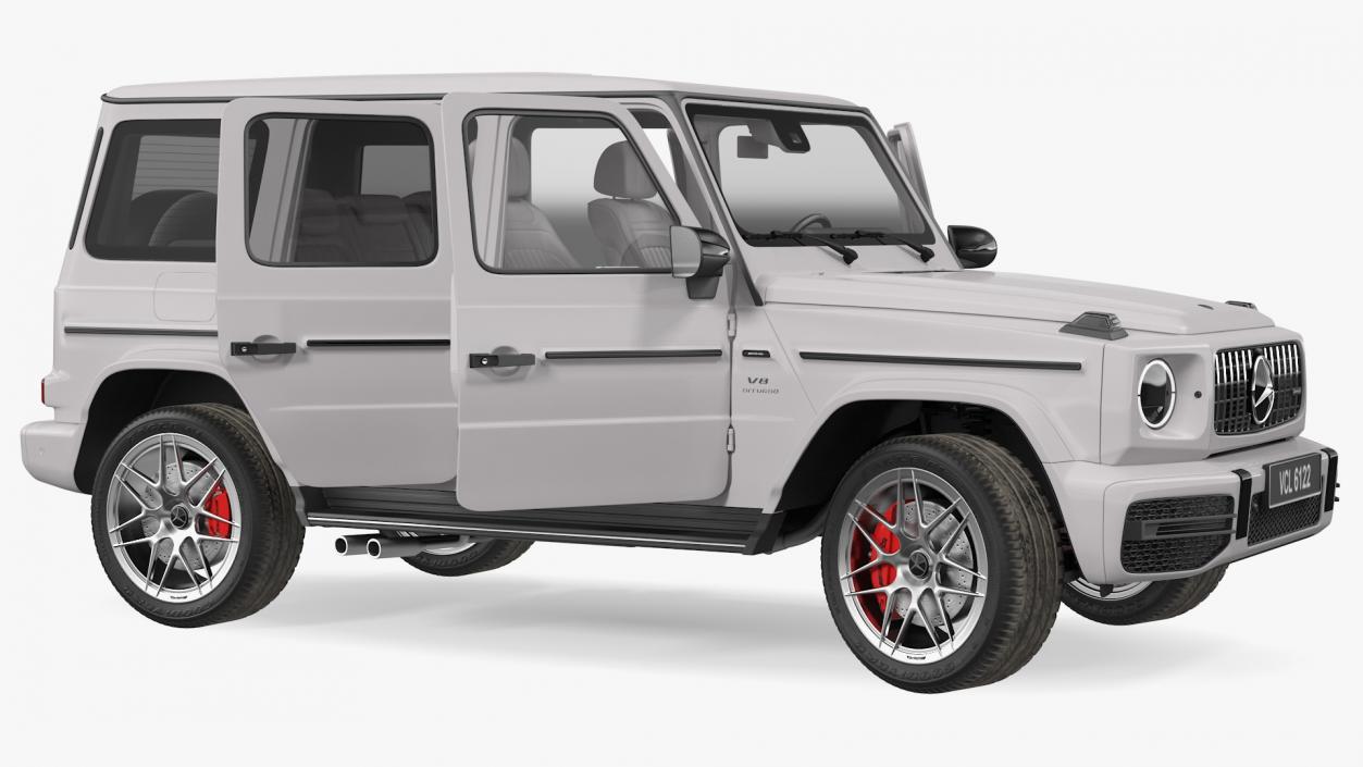 Mercedes-Benz G63 AMG SUV Rigged 3D