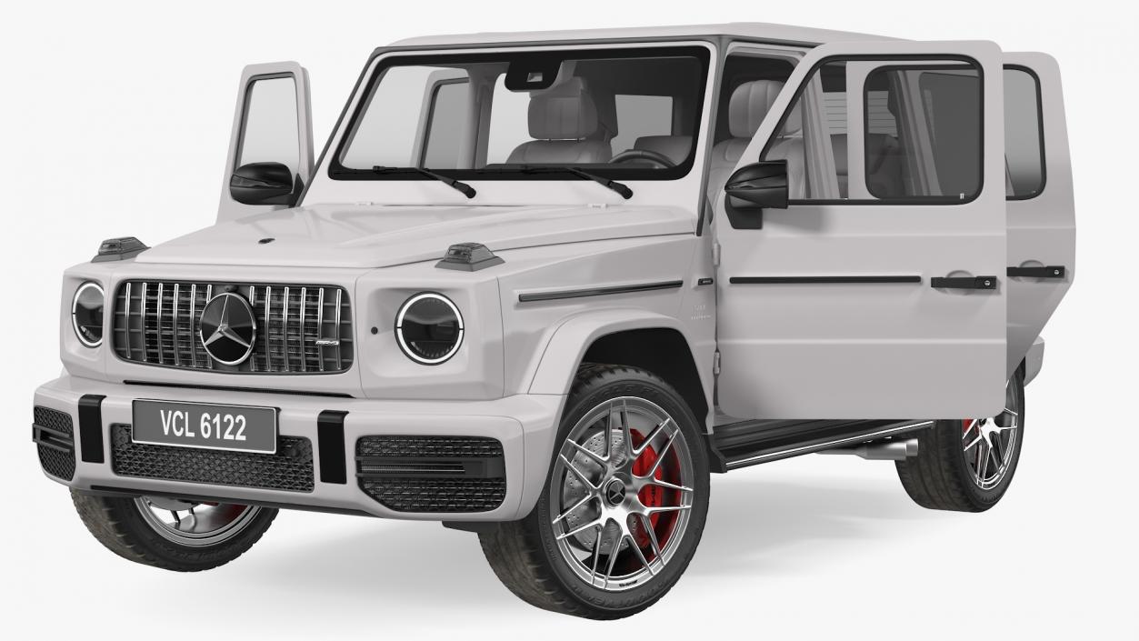 Mercedes-Benz G63 AMG SUV Rigged 3D