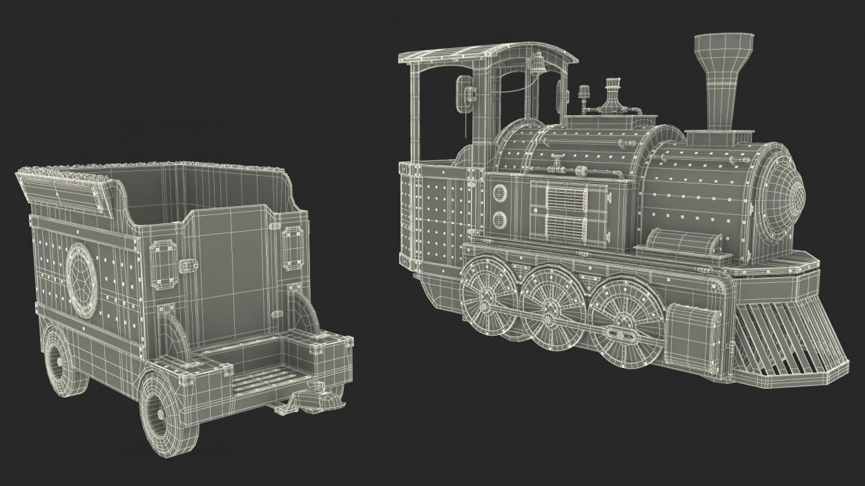 Locomotive Children Mini Express 3D