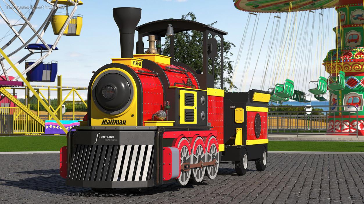 Locomotive Children Mini Express 3D