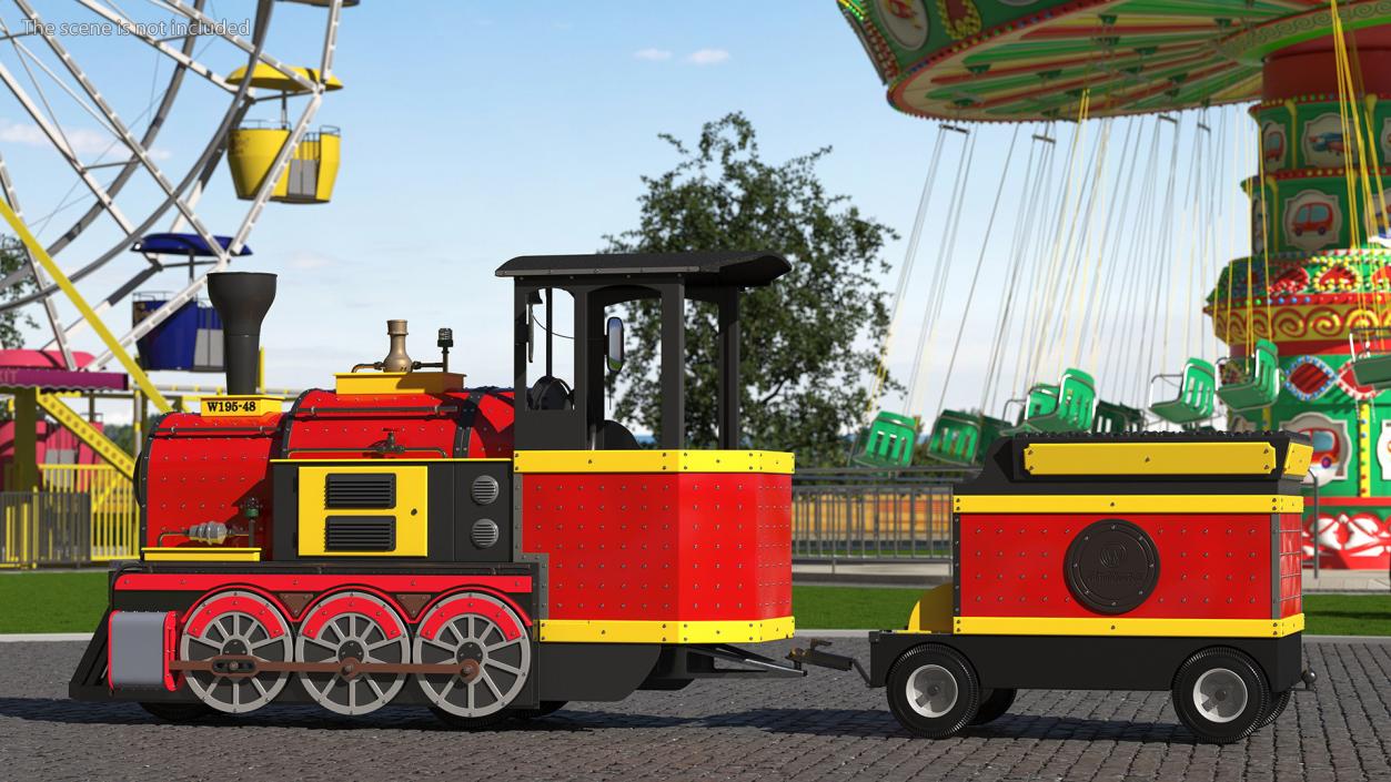 Locomotive Children Mini Express 3D