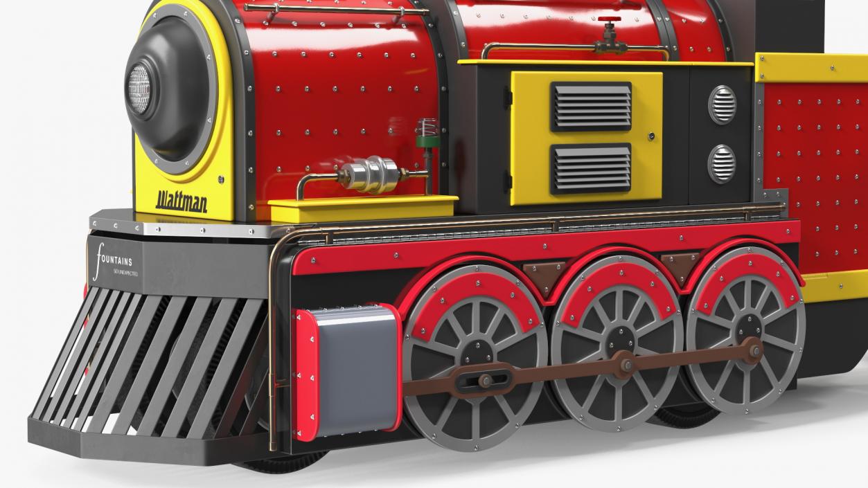 Locomotive Children Mini Express 3D