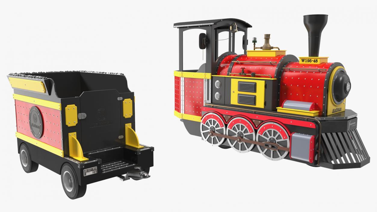 Locomotive Children Mini Express 3D