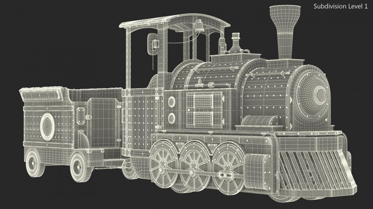 Locomotive Children Mini Express 3D