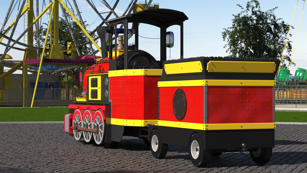 Locomotive Children Mini Express 3D