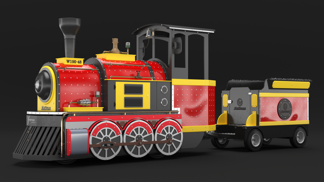 Locomotive Children Mini Express 3D