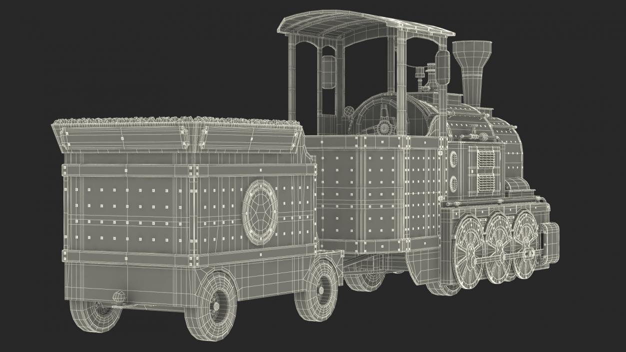 Locomotive Children Mini Express 3D