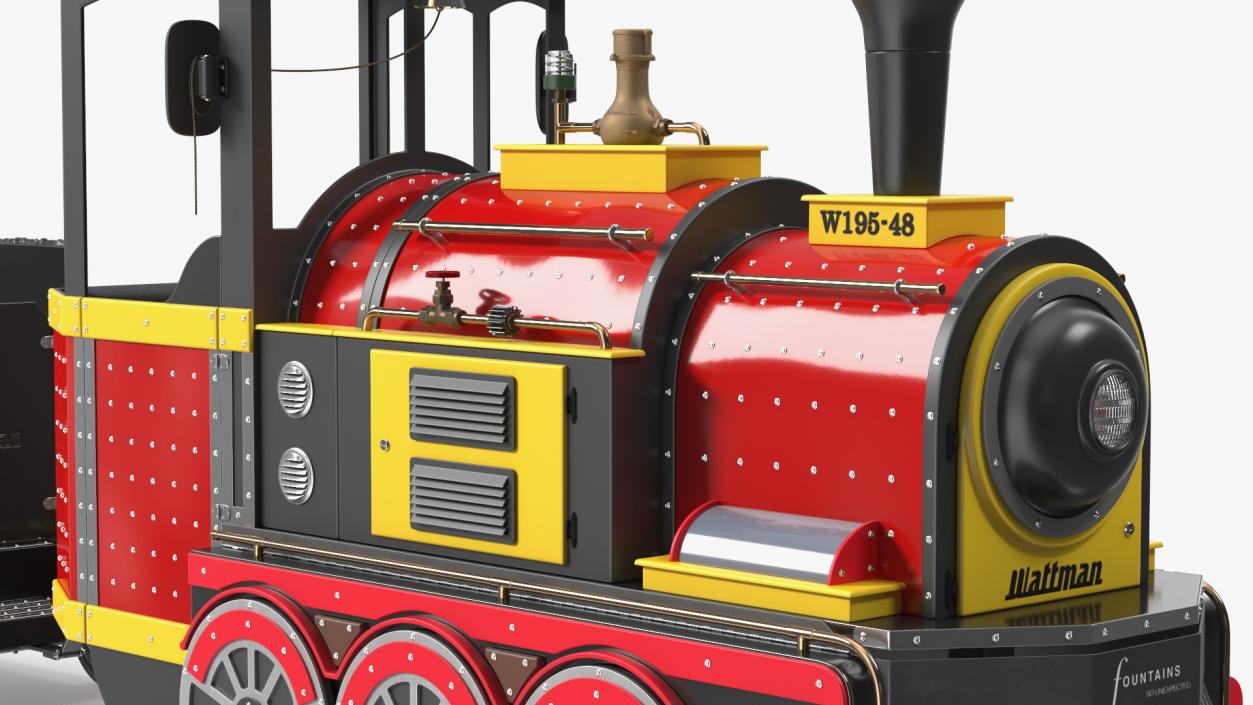 Locomotive Children Mini Express 3D