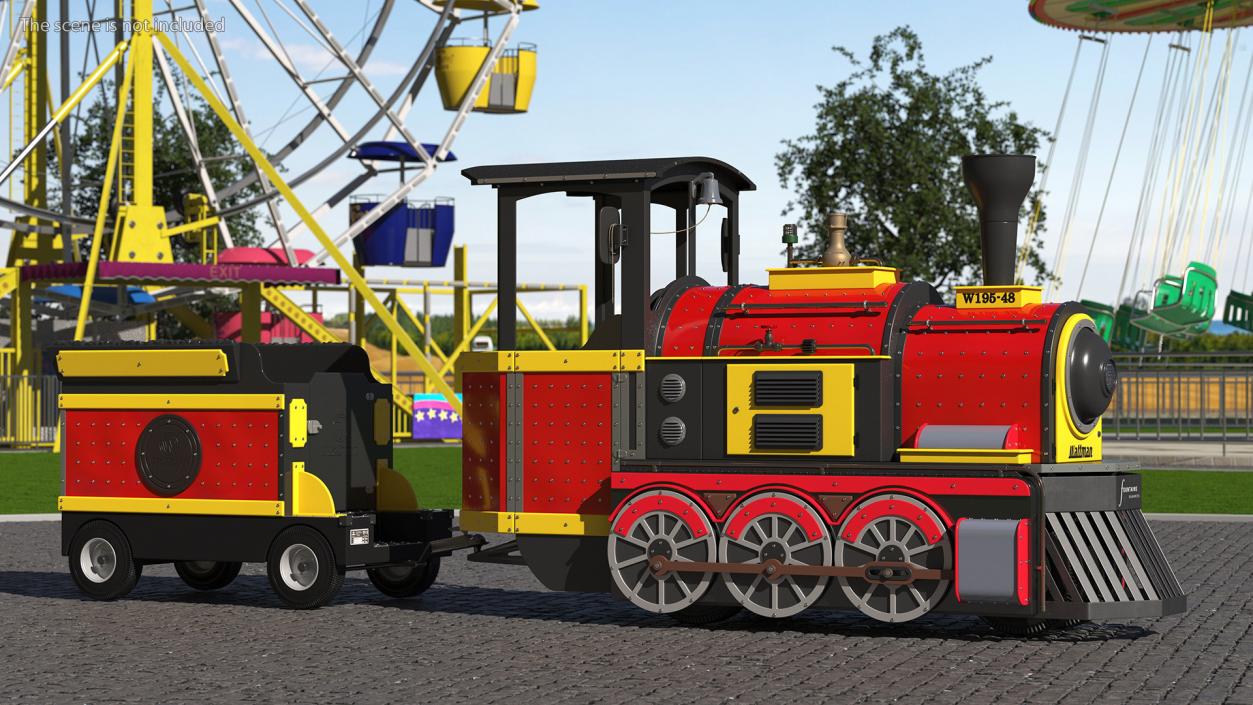 Locomotive Children Mini Express 3D