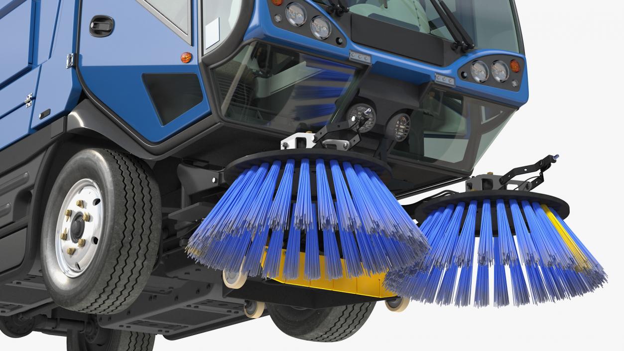 3D model Road Sweeper Vehicle