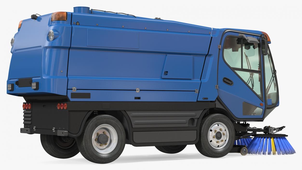 3D model Road Sweeper Vehicle