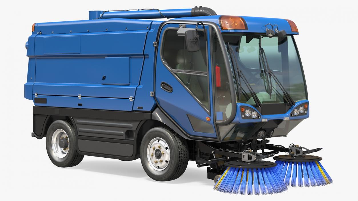 3D model Road Sweeper Vehicle