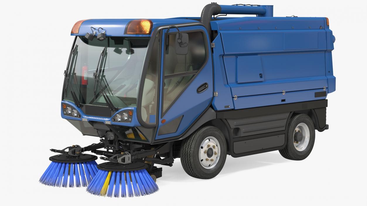 3D model Road Sweeper Vehicle