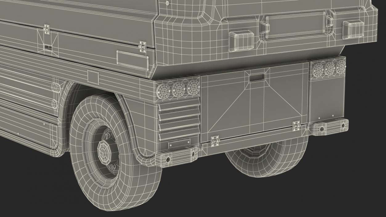 3D model Road Sweeper Vehicle