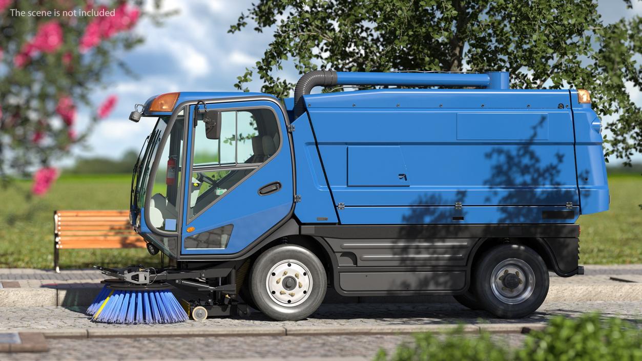 3D model Road Sweeper Vehicle