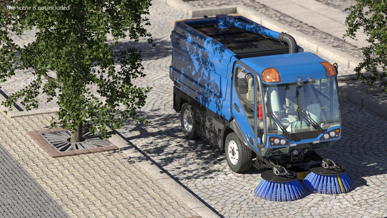 3D model Road Sweeper Vehicle