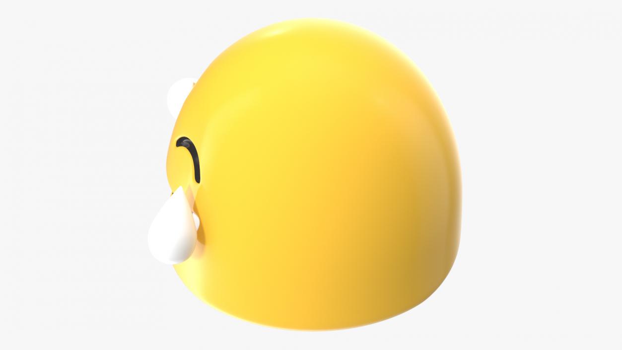 3D Laughing Tears Android Emoji model