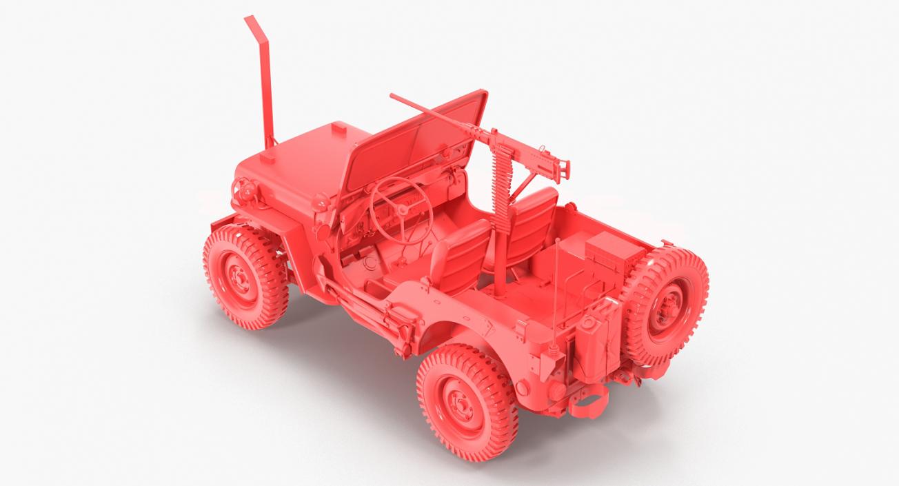 Jeep Willys MB Ambulance 3D model