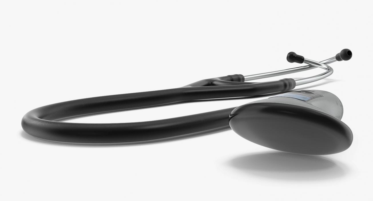 Clinical Electronic Stethoscope Generic 3D model