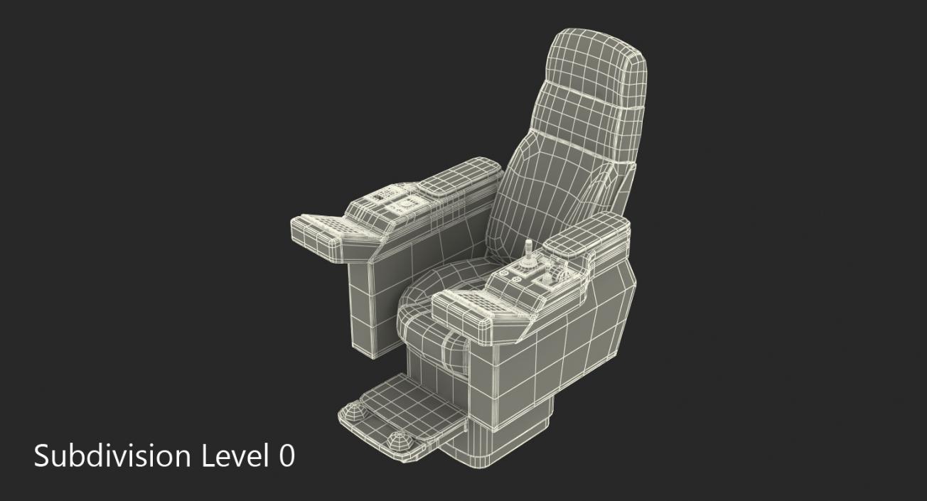 3D Commander Marine Seat