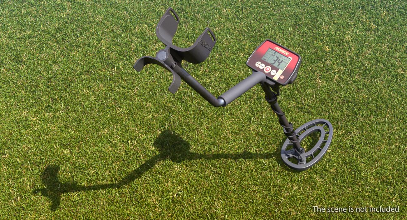 3D model Fisher F22 Metal Detector