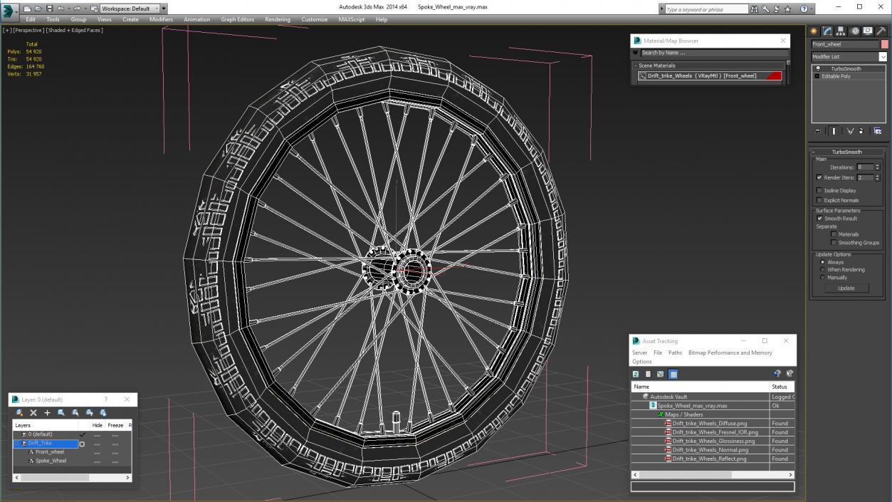 3D Spoke Wheel