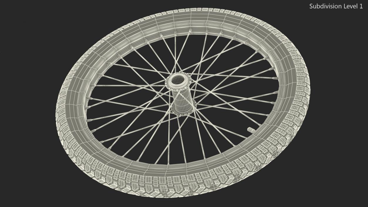 3D Spoke Wheel