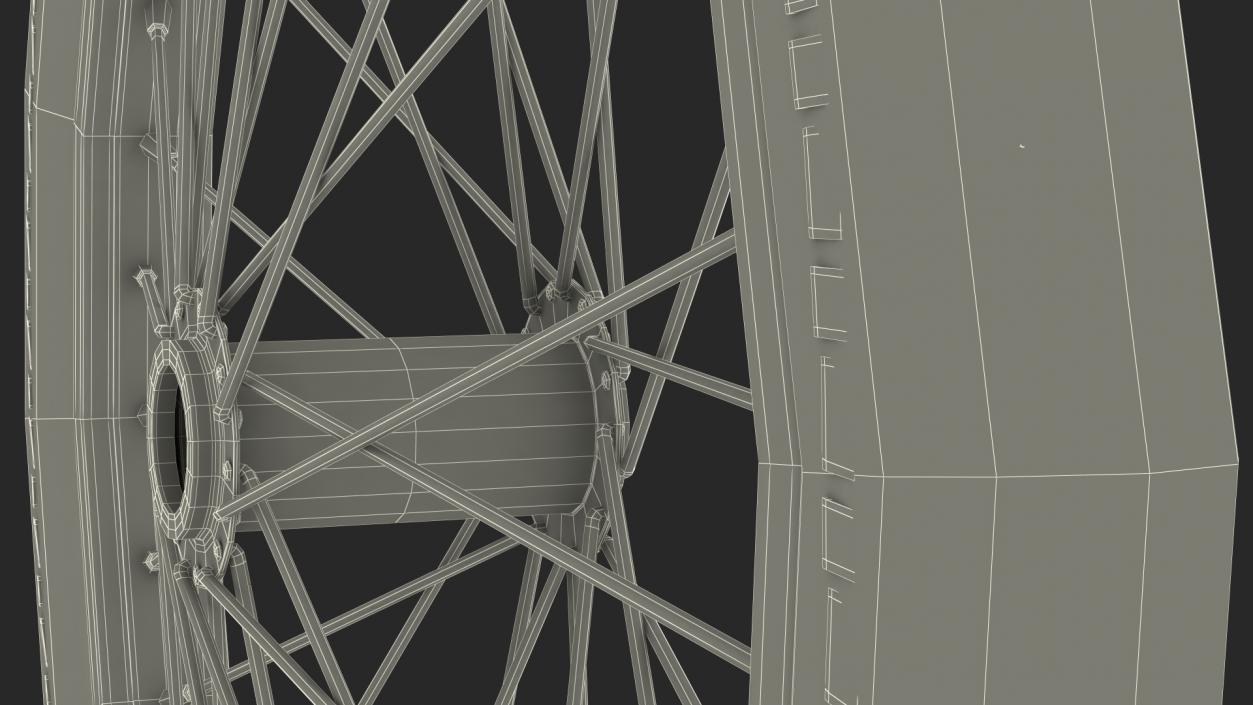 3D Spoke Wheel