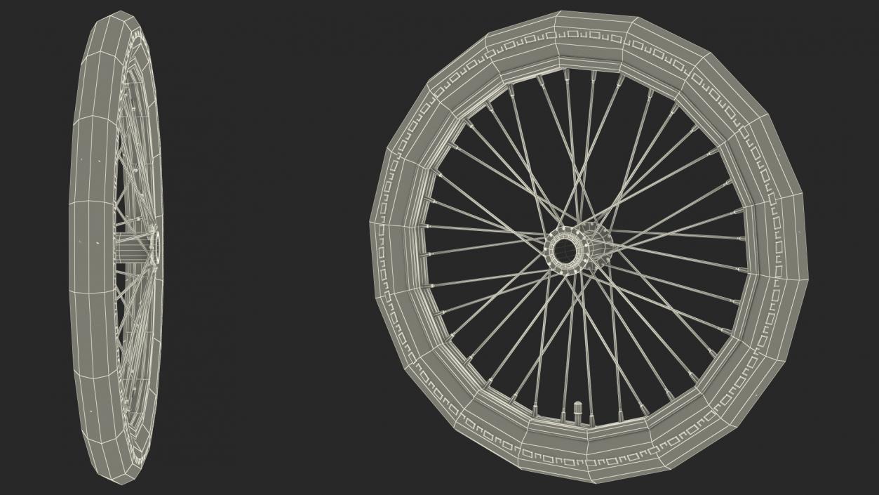 3D Spoke Wheel