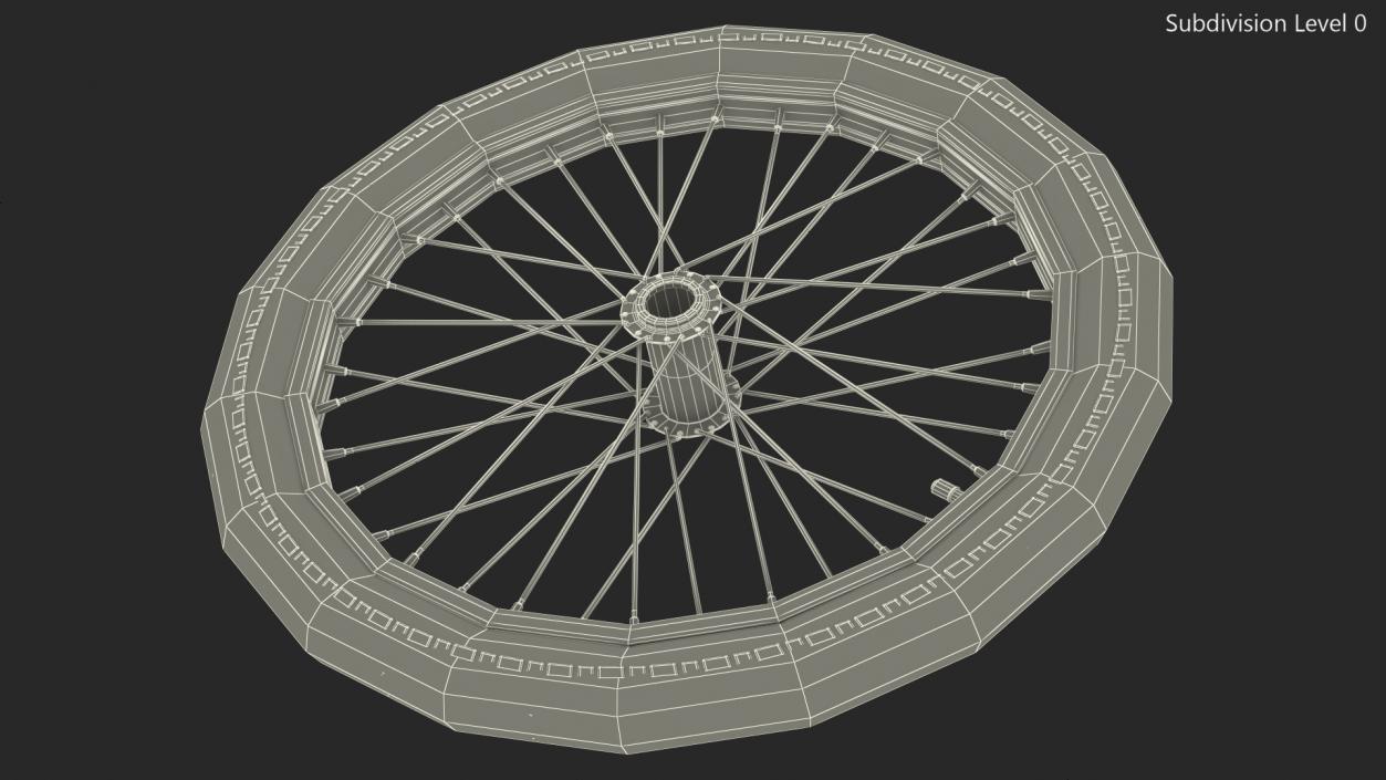 3D Spoke Wheel