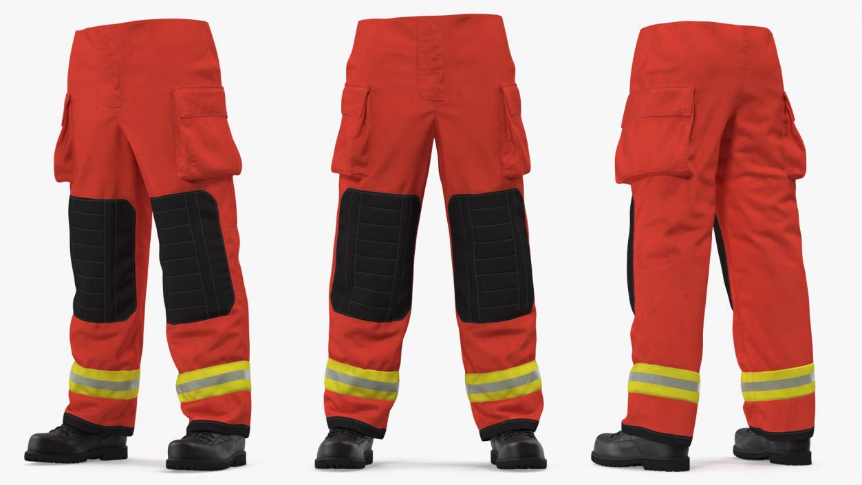 3D Firefighting Pants model