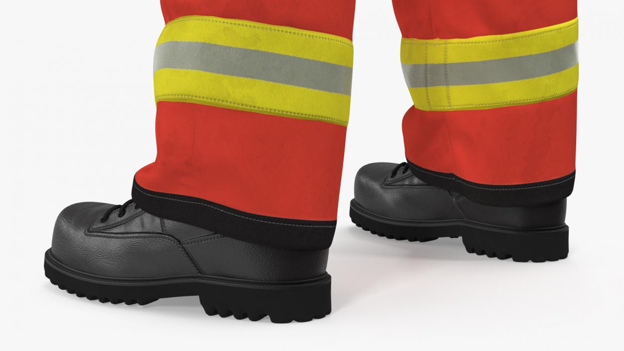 3D Firefighting Pants model