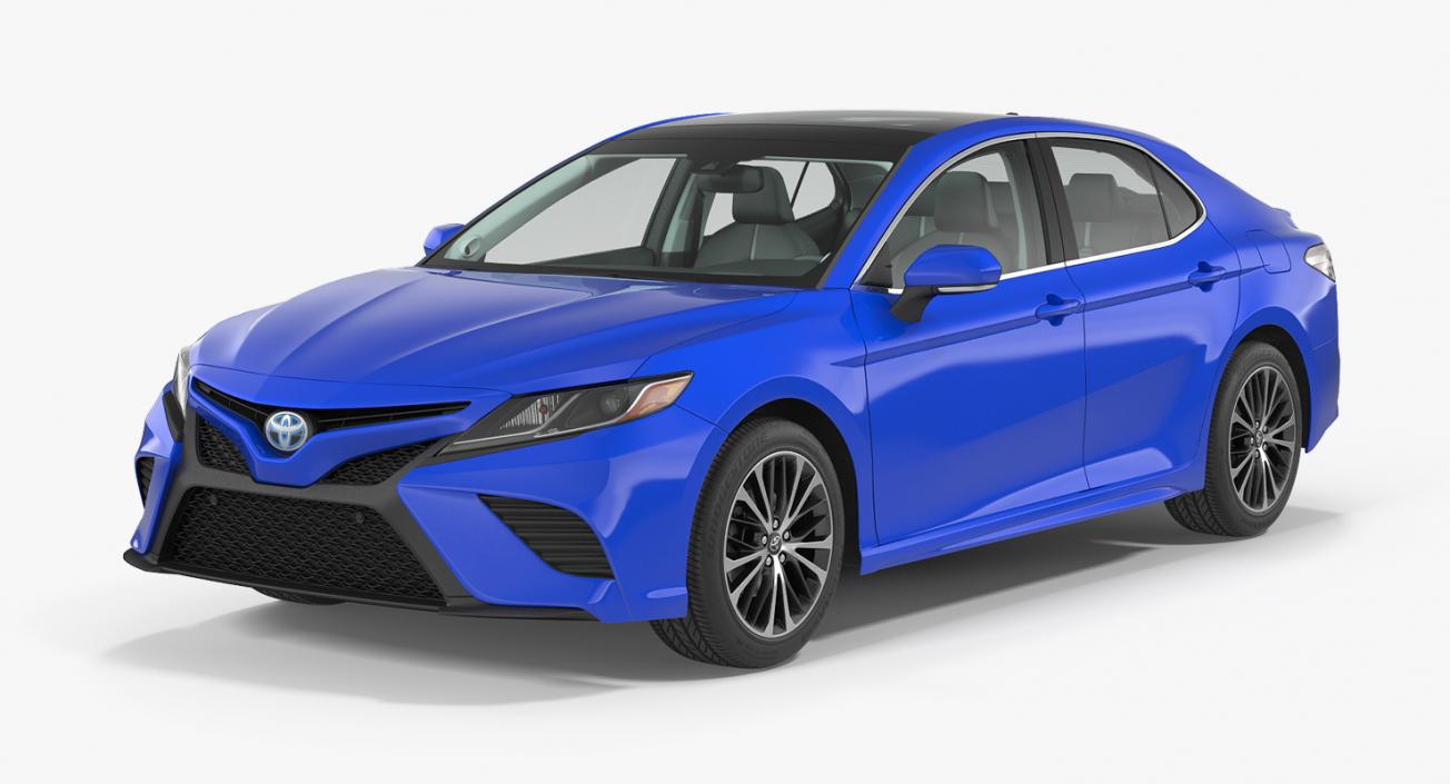 Toyota Camry 2018 Rigged 3D model