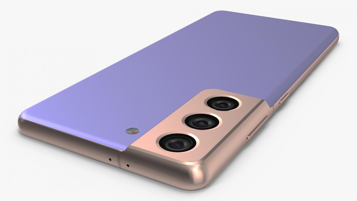 Smartphone Purple 3D