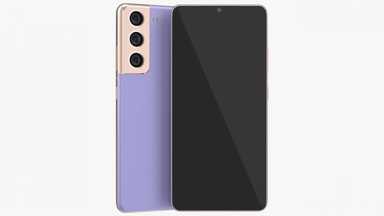 Smartphone Purple 3D