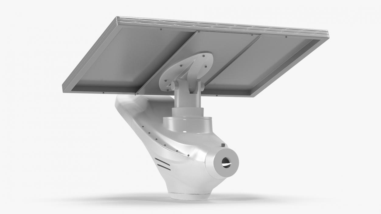 3D model Solar LED Street Light with Battery