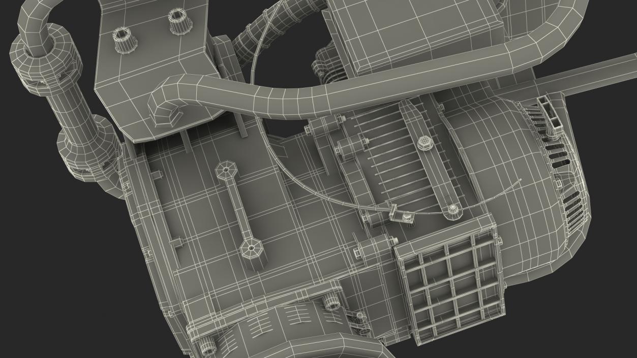 3D model WEN 56040 Tamping Rammer Dirty