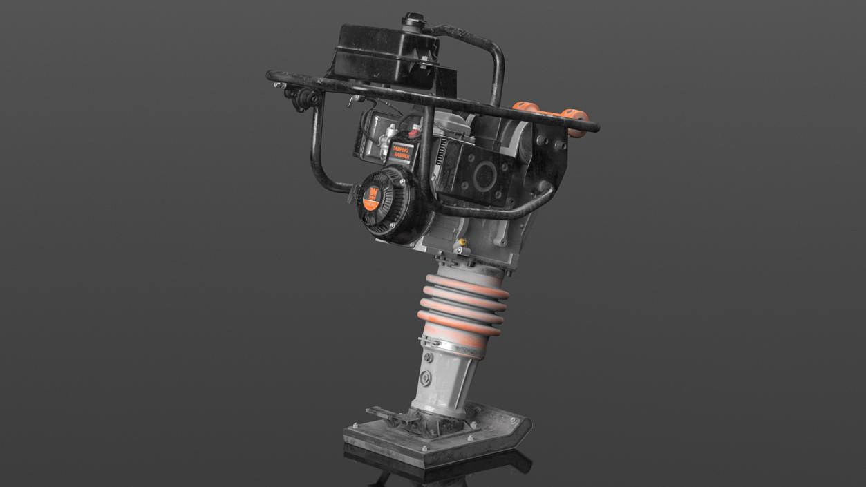 3D model WEN 56040 Tamping Rammer Dirty