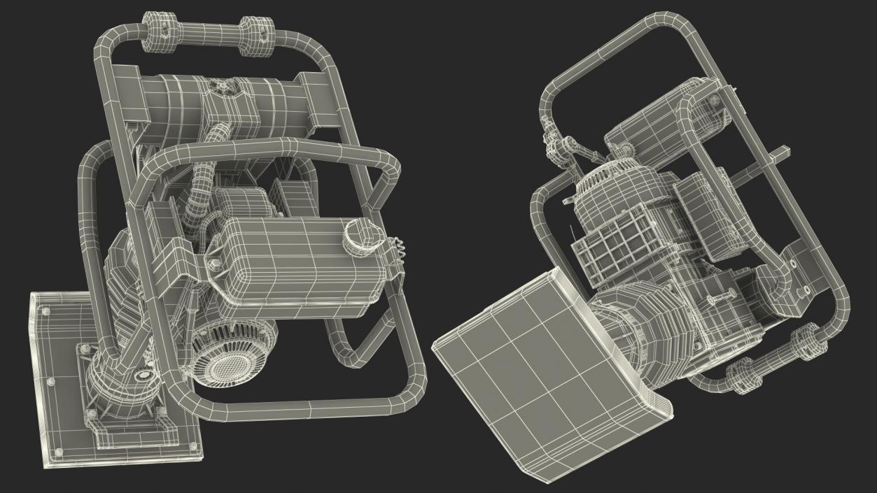 3D model WEN 56040 Tamping Rammer Dirty