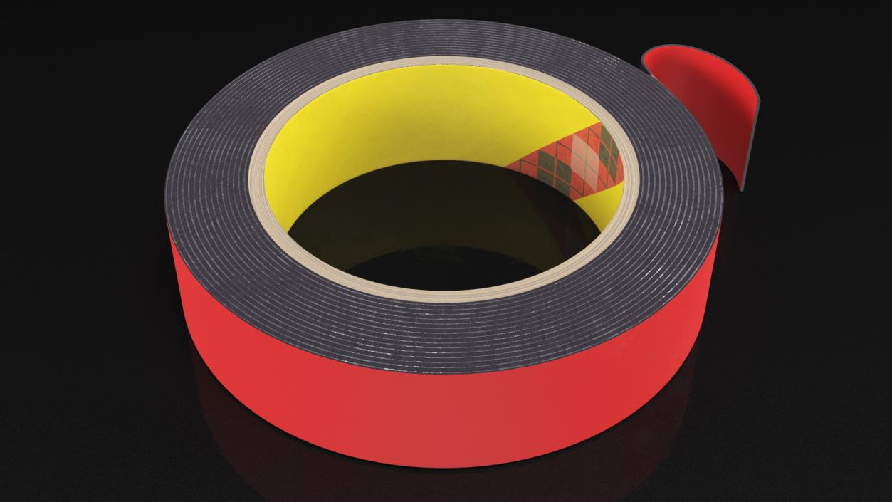 3D Heavy Duty Double Sided Foam Tape model