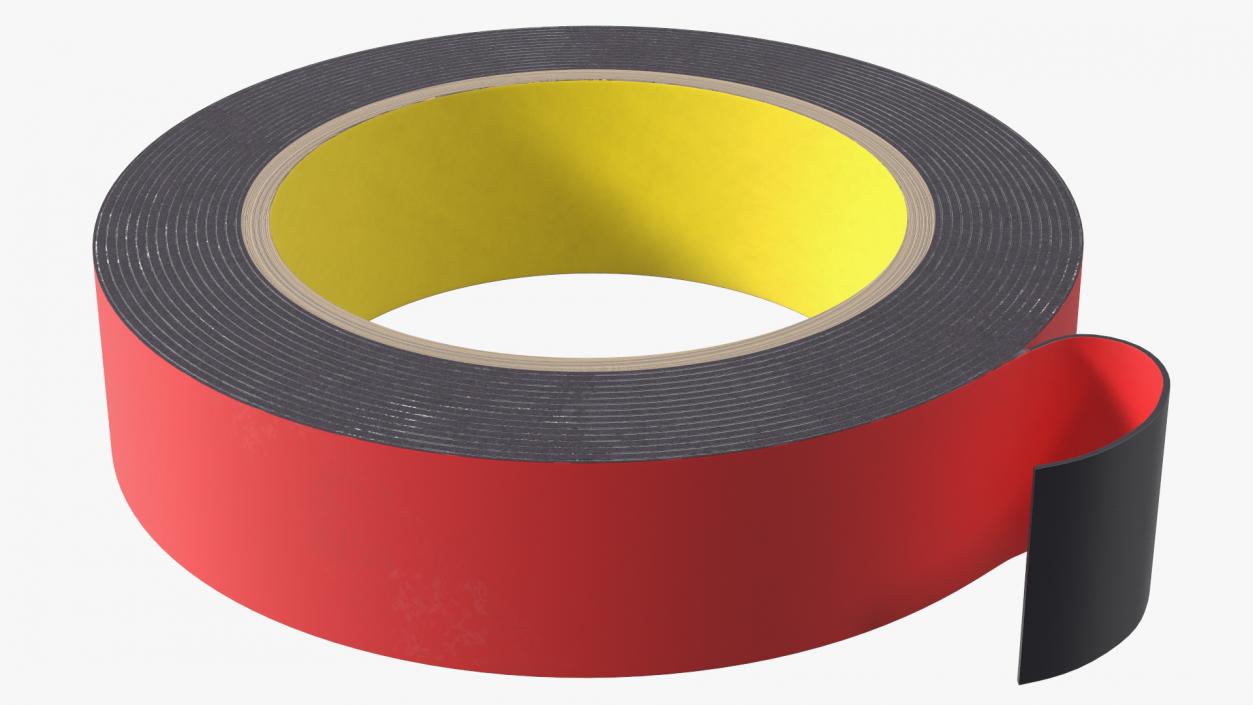 3D Heavy Duty Double Sided Foam Tape model