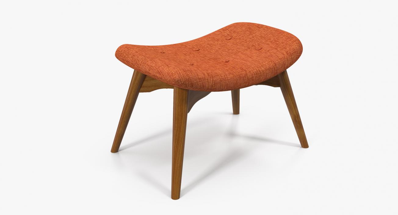 Velvet Stand Seat 3D