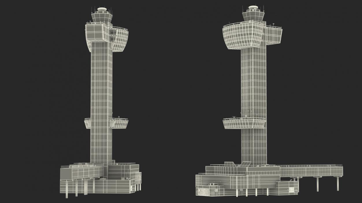 JFK Control Tower 3D