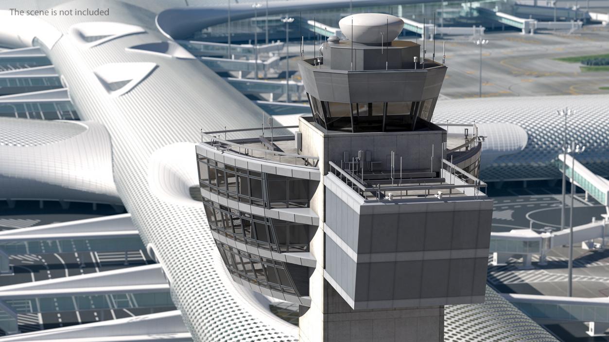 JFK Control Tower 3D