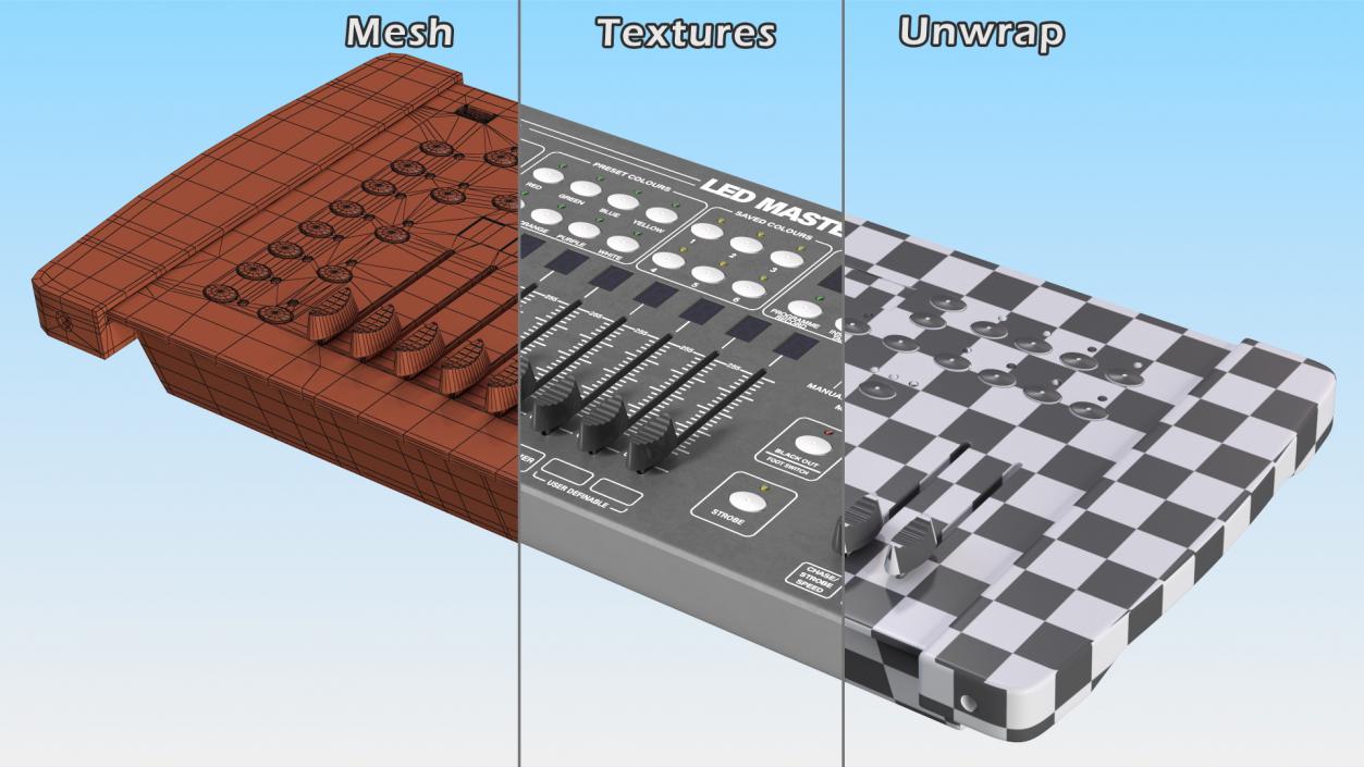 DMX Lighting Controller OFF 3D