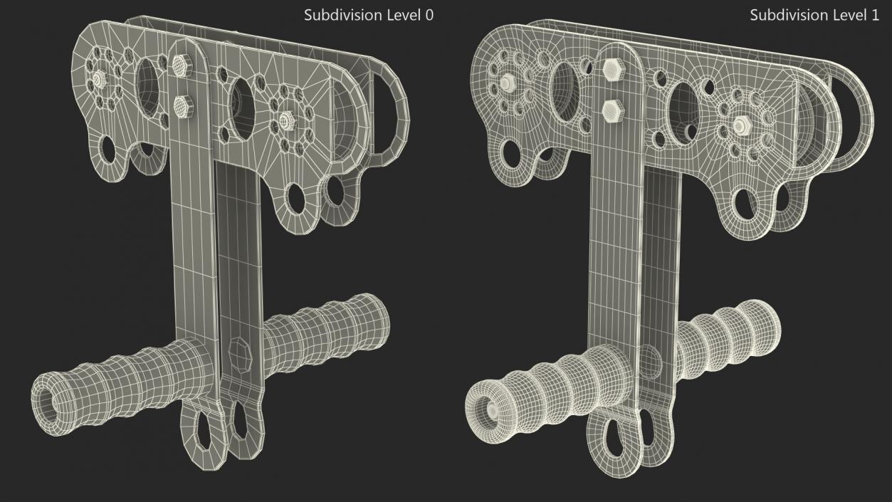 3D model Zipline Trolley