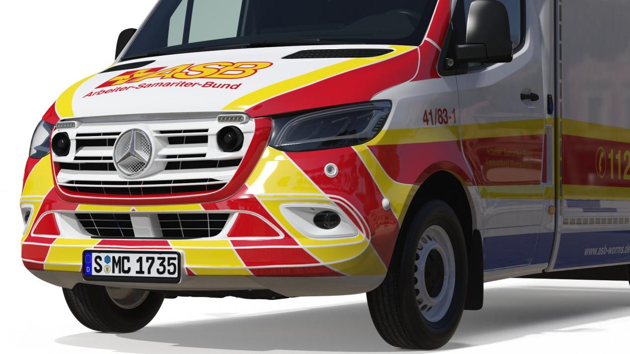 3D Ambulances Collection