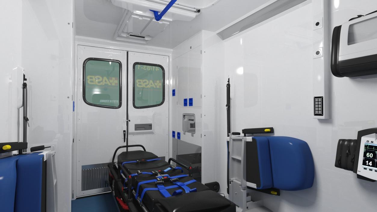 3D Ambulances Collection