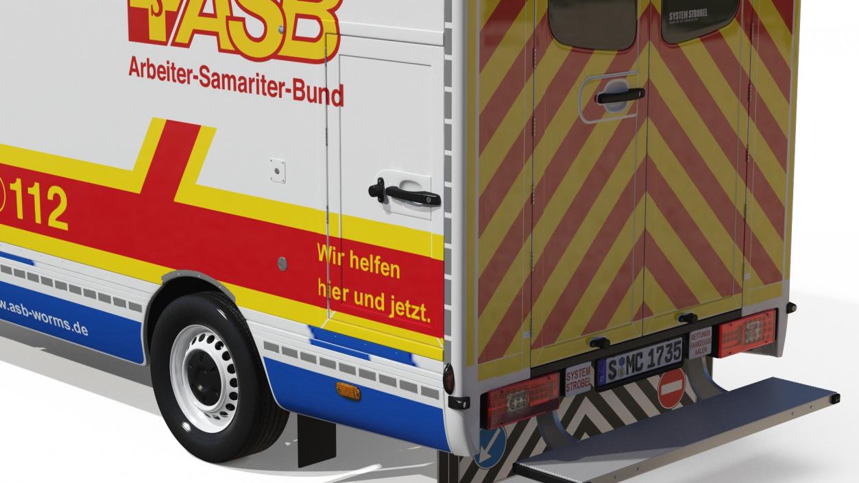 3D Ambulances Collection